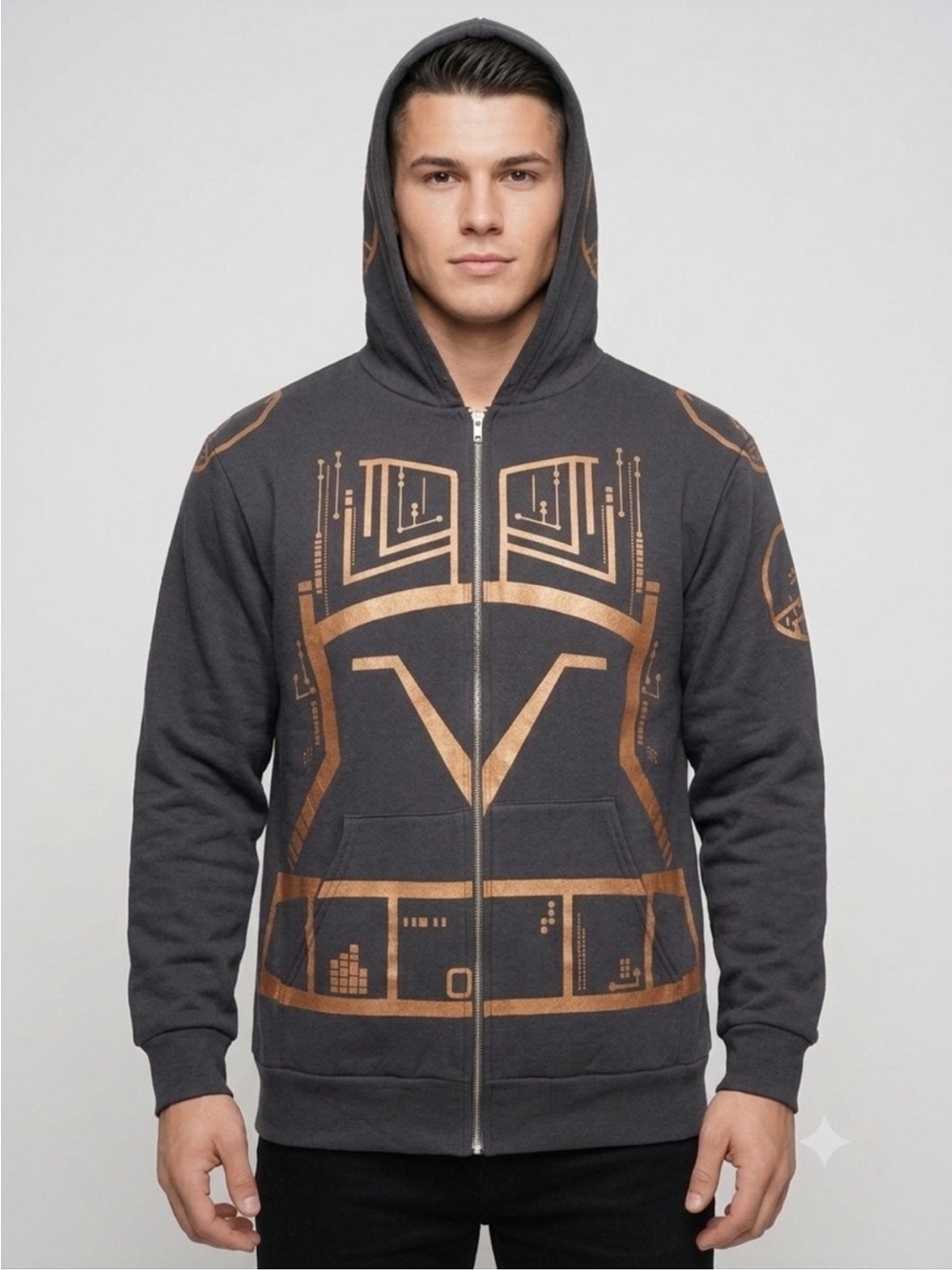 RARE 2010 Threadless TRON
Light Cycle Zip Hoodie XL
Glow-In-The-Dark